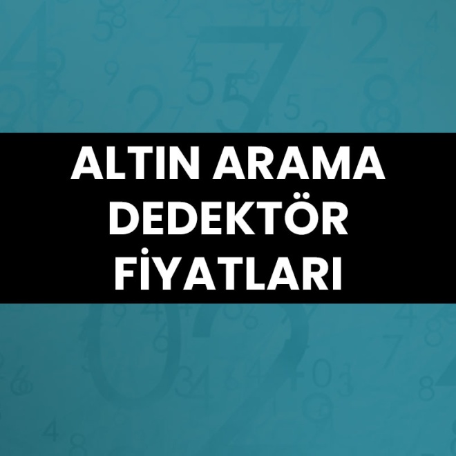 Altın arama dedektörleri