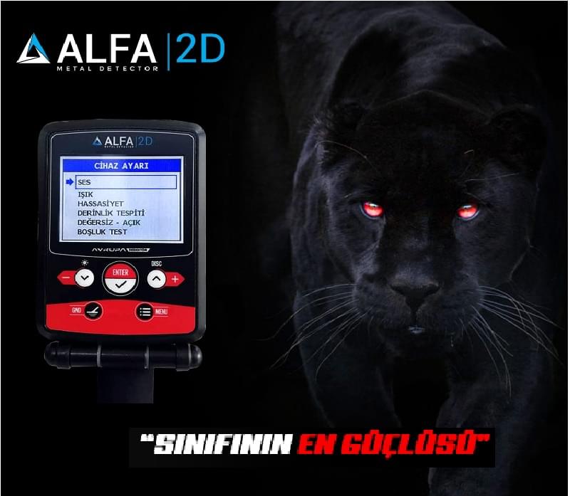 ALFA 2D TFT EKRANLI DEDEKTÖR